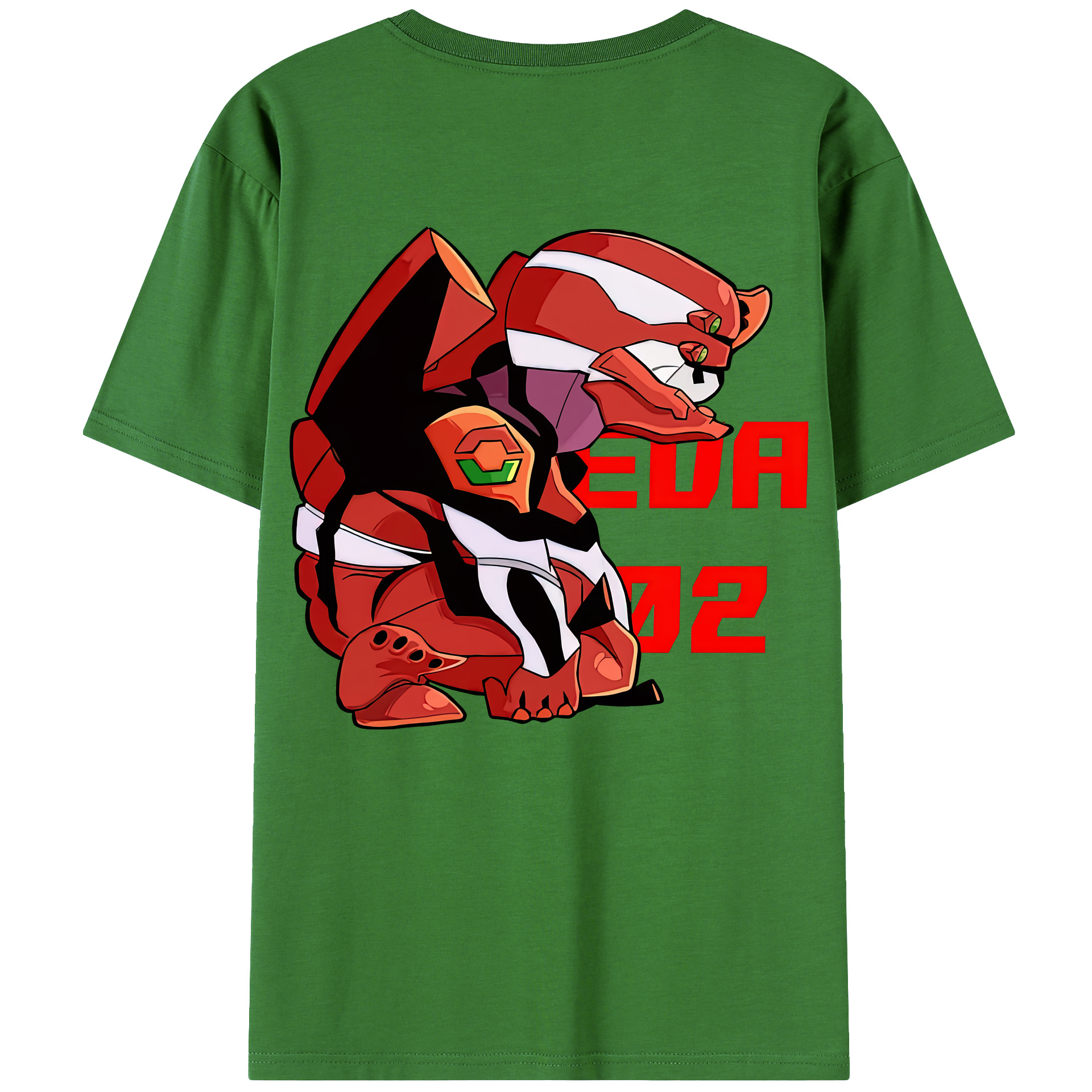 （画像用） EVA 新世紀エヴァンゲリオン レディース半袖Tシャツ(バックプリント)